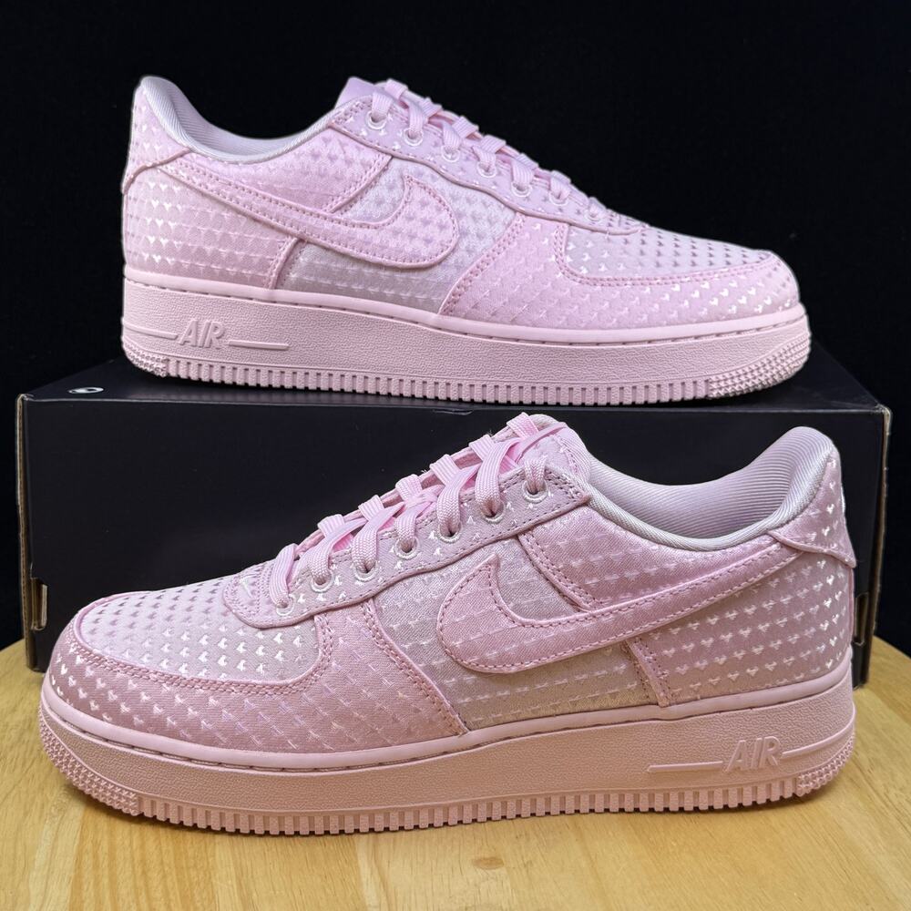 NEW Nike Air Force 1 Low Valentine's Day Pink Foam NBY IQ9965-601 Women Size 9.5